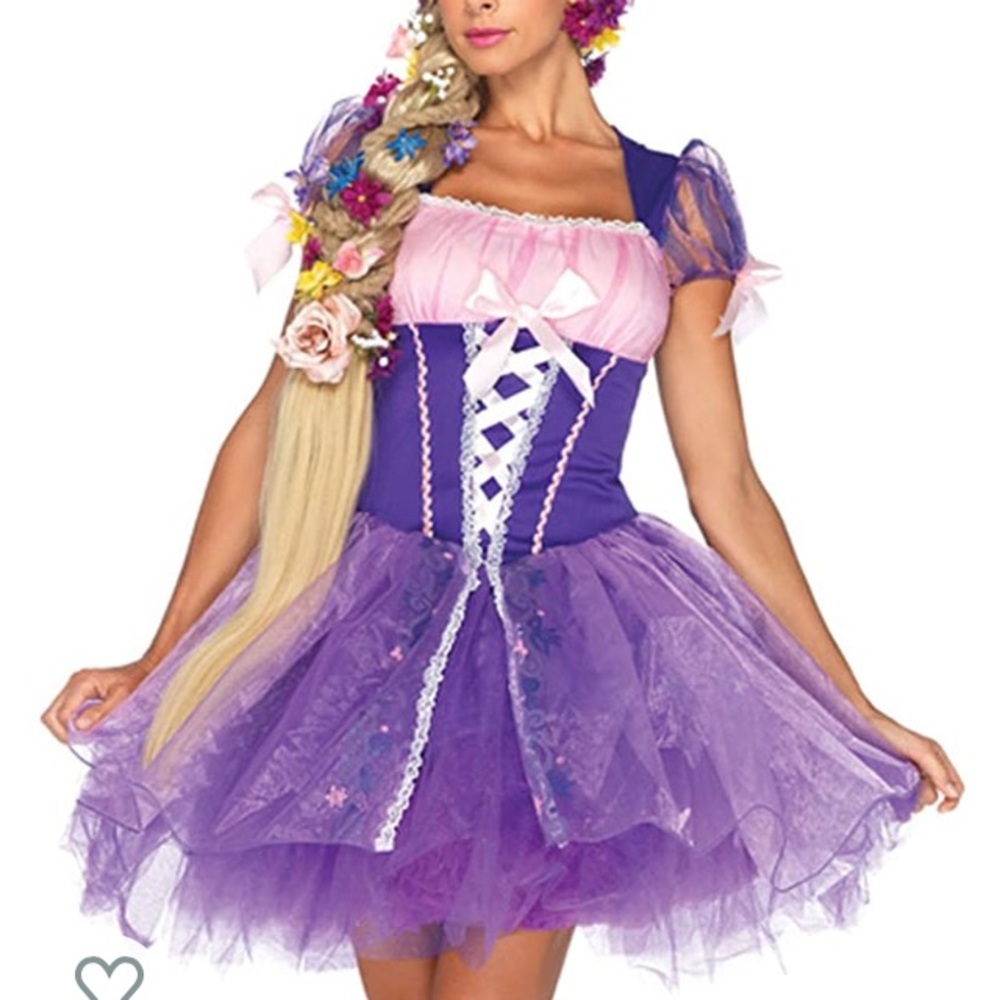 Ladies and Juniors Rapunzel Halloween Costume 💜💐